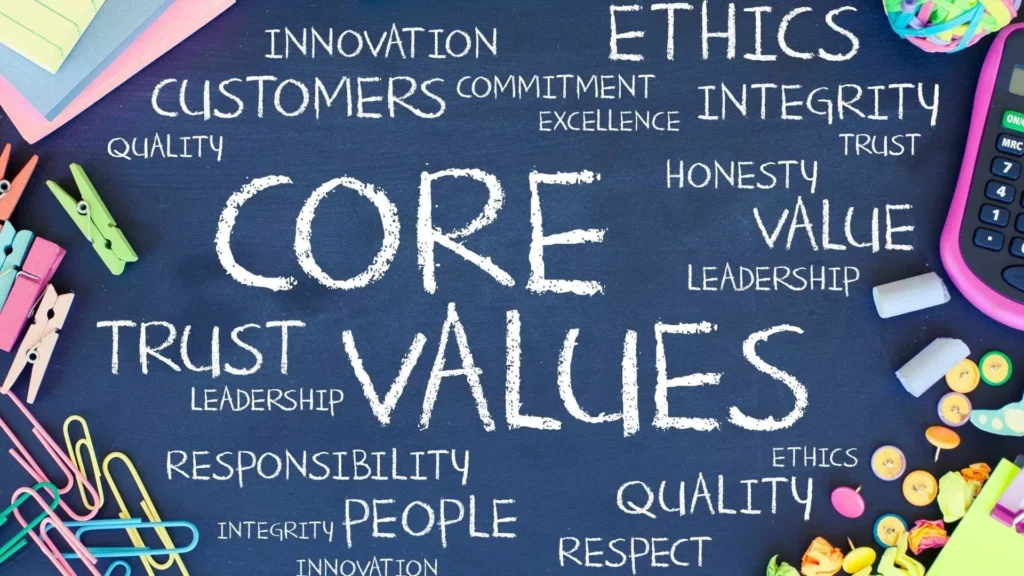 Core Values ในการสร้างวัฒนธรรมองค์กร